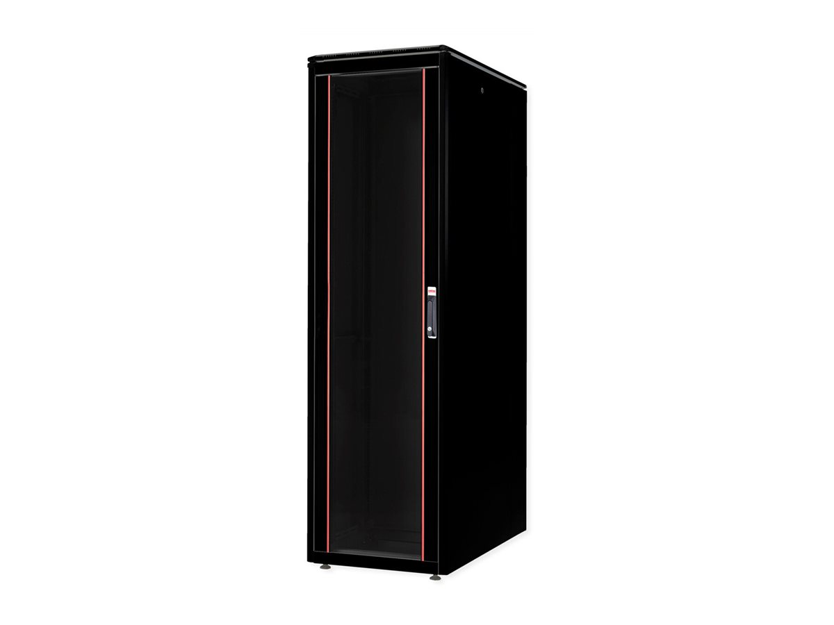 ROLINE Pro - Schrank Netzwerkschrank - mit Glast�r, 800 x 800 mm (B x T)