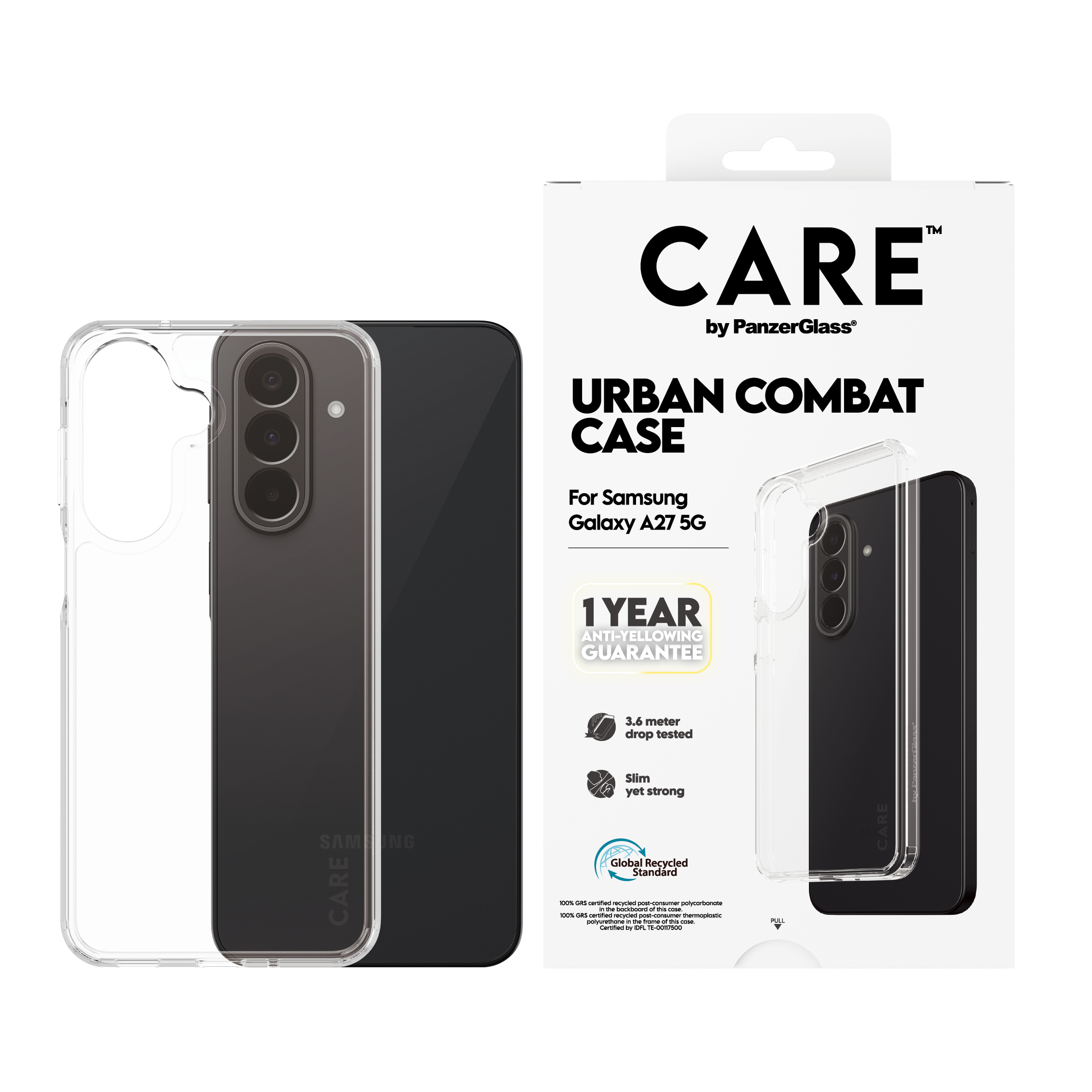 PanzerGlass CARE by Urban Combat Case