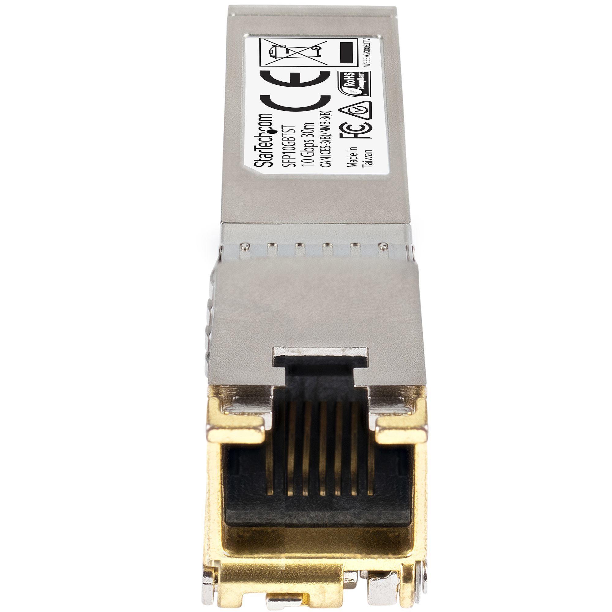 SFP10GBTCST Cisco SFP-10GB-TC Compatible SFP+  Module 10GBASE-T SFP to RJ45 Cat6/Cat5e 10GE Gigabit Ethernet SFP+  RJ-45 30m Cisco Firepower, ASR1000, ASR9000