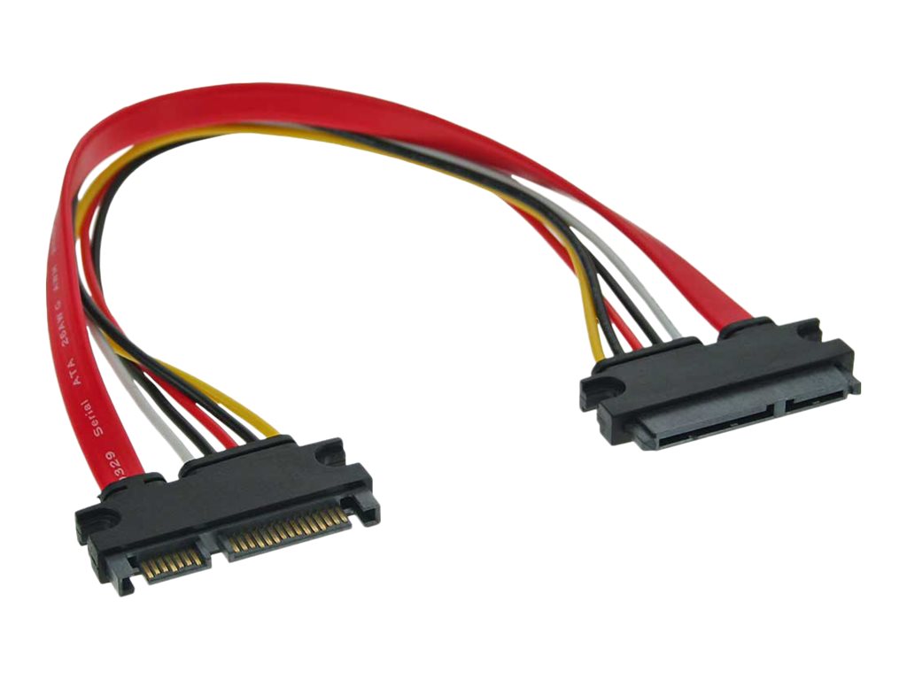 InLine SATA-Verlngerungskabel - Serial ATA 150/300/600 - SATA Combo (M)