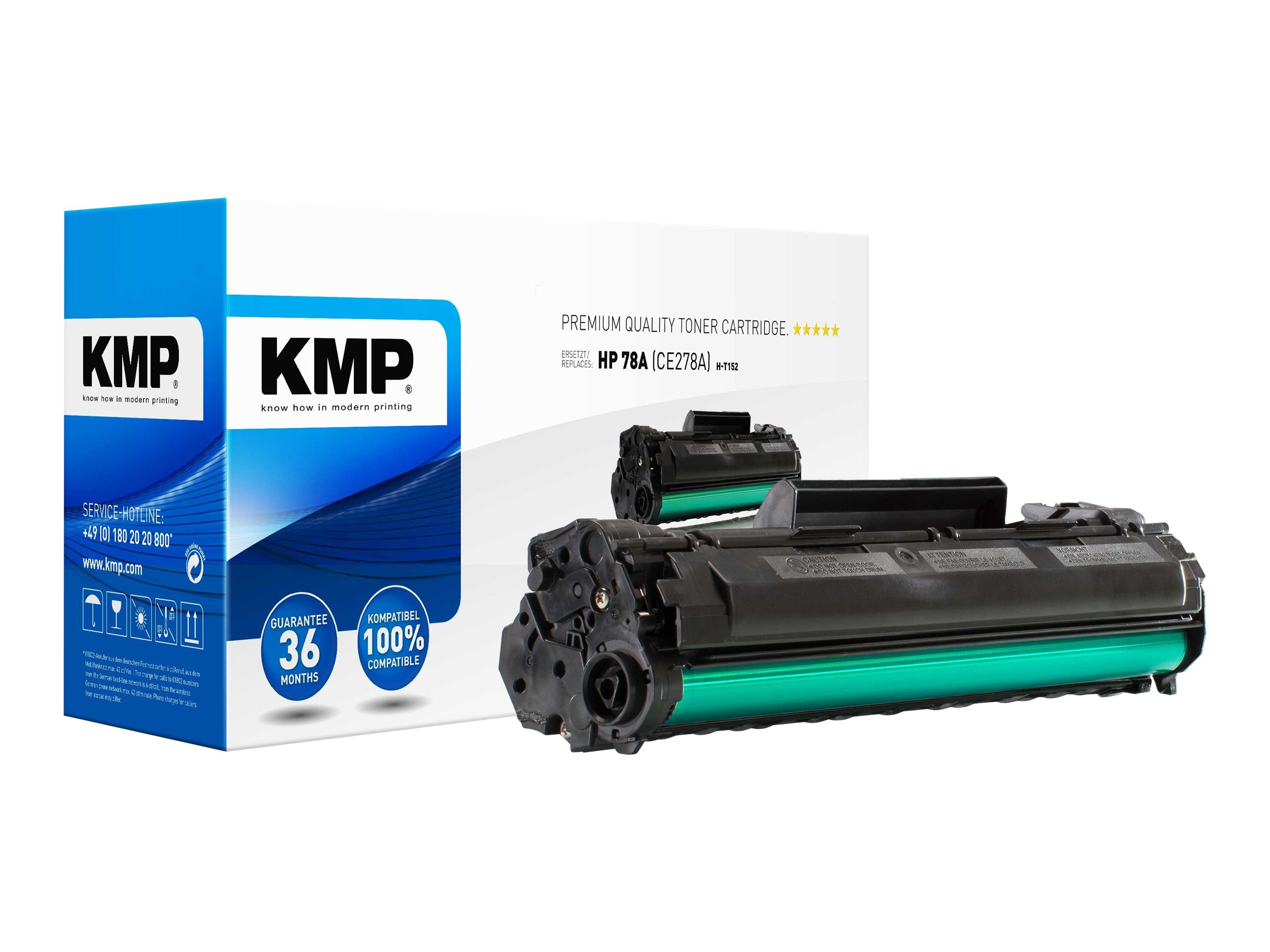 KMP H-T152 toner cartridge 1 pc(s) Black