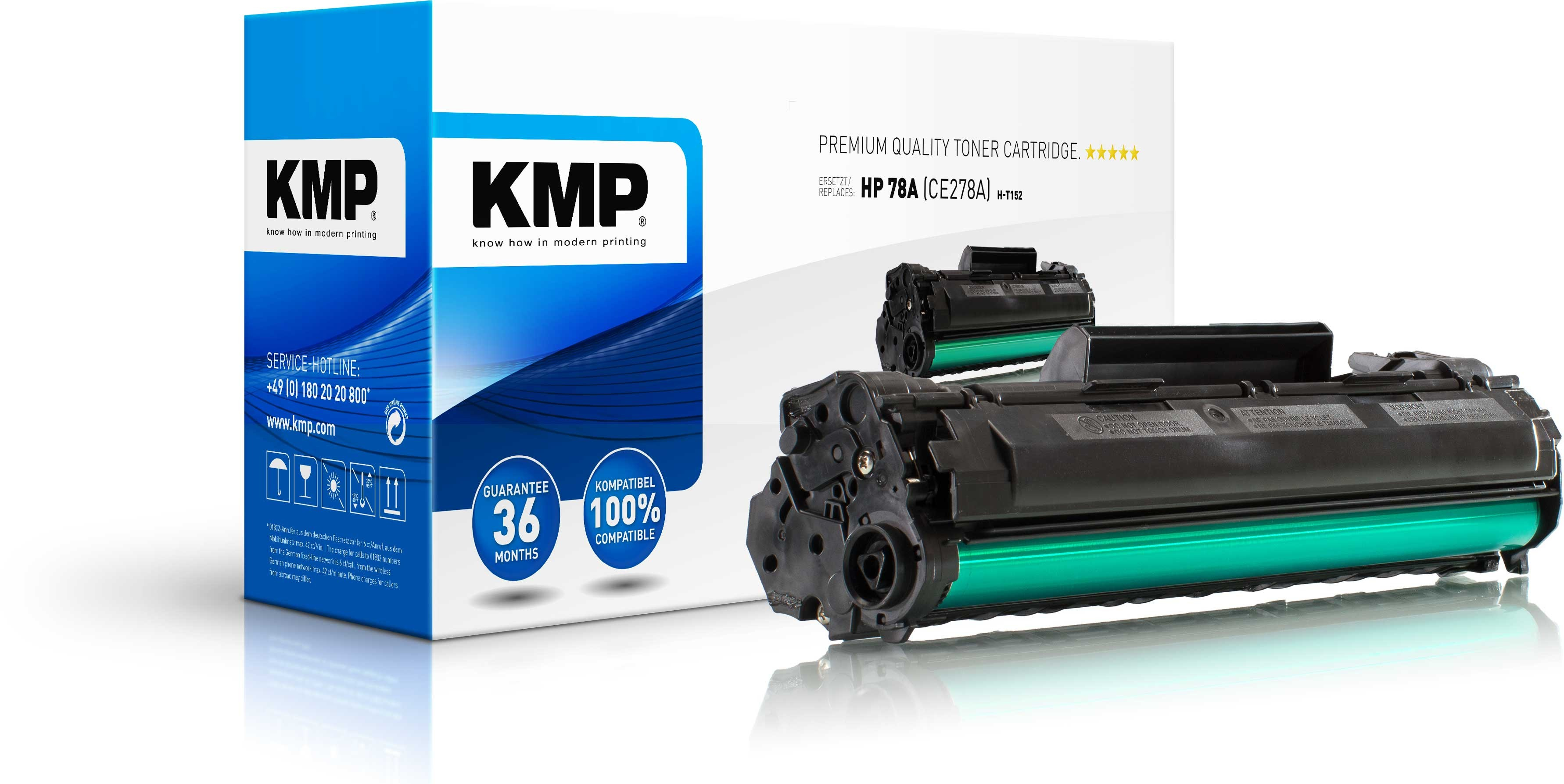 KMP H-T152 toner cartridge 1 pc(s) Black