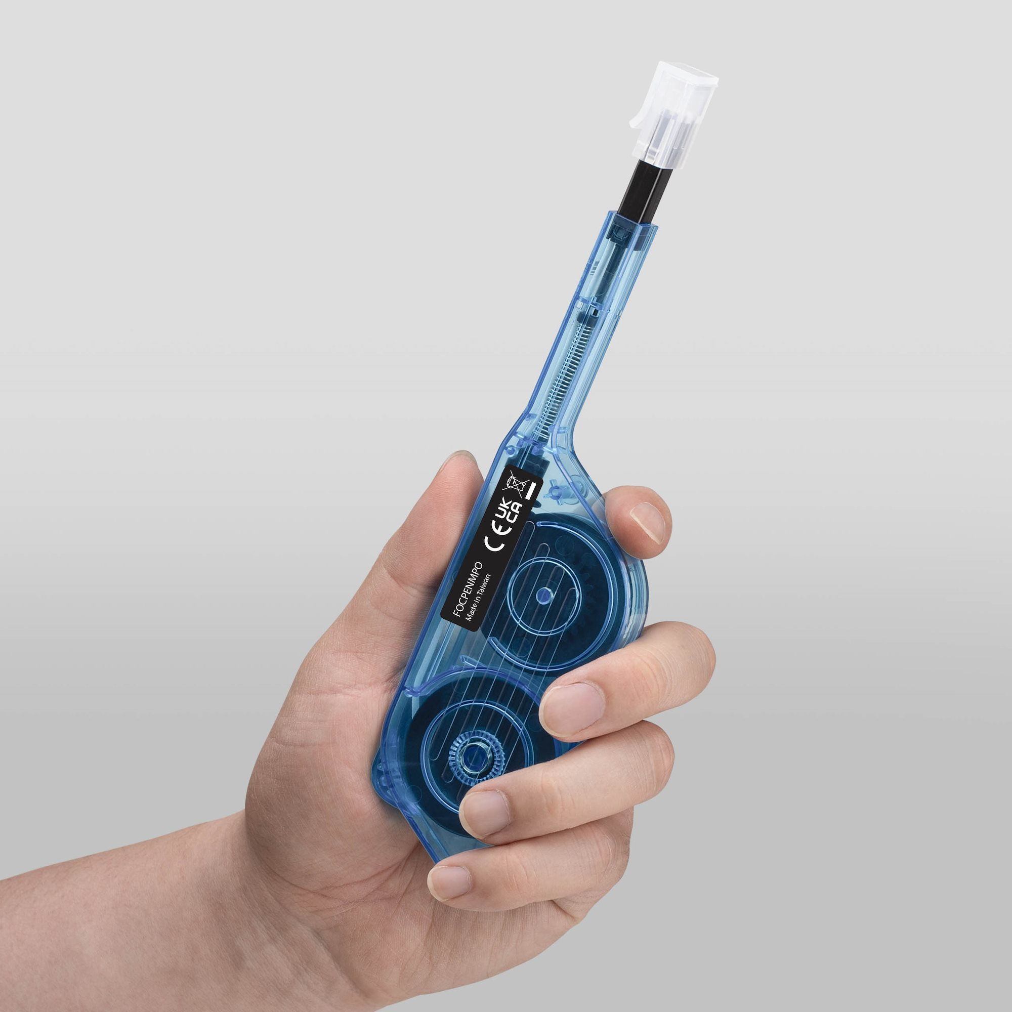 StarTech.com Penna per la pulizia delle fibre ottiche, dispositivo di pulizia MPO per porte e connettori in fibra ottica MPO/MTP, pulitore per connettori in fibra ottica