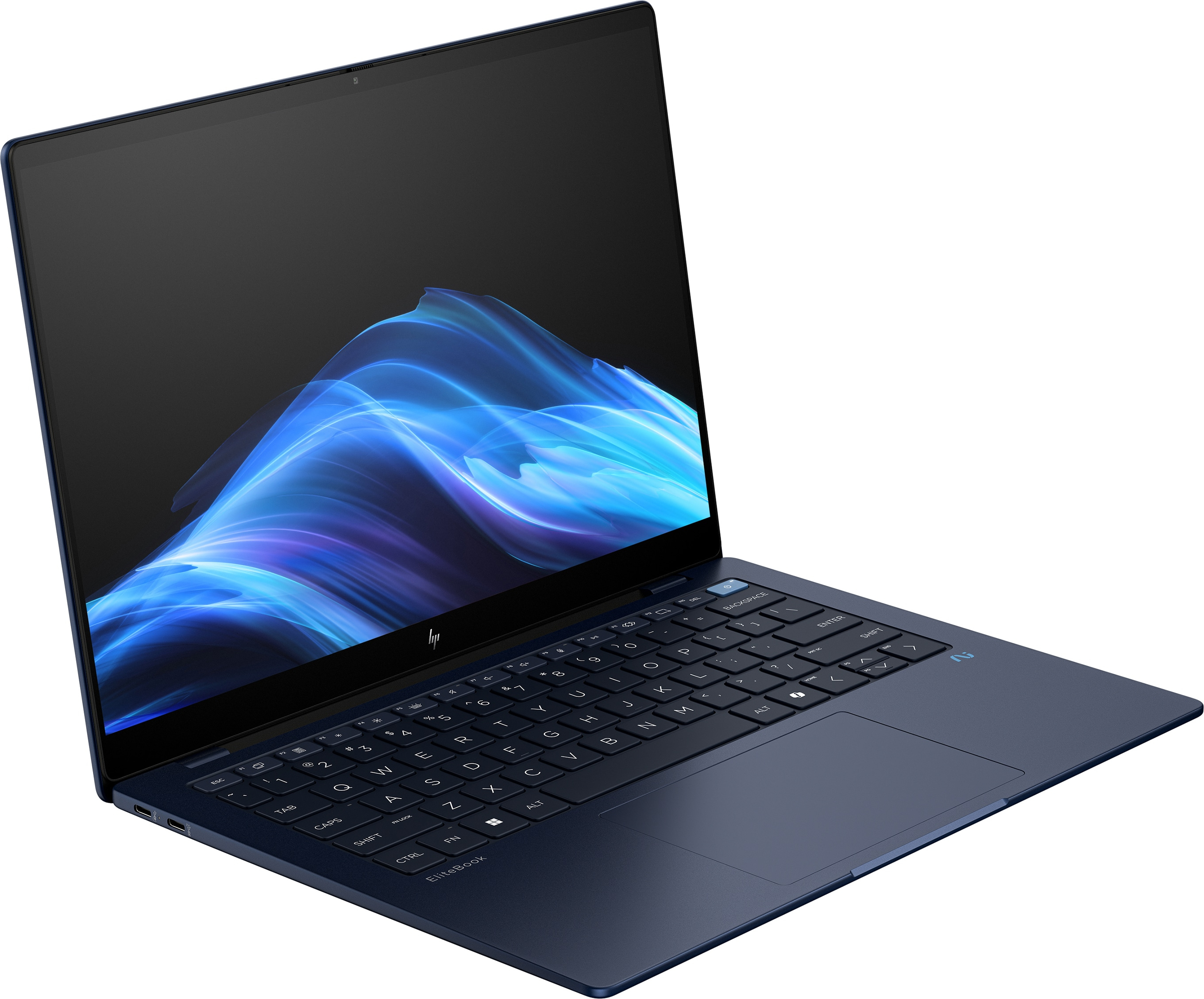 HP EliteBook Ultra G1q Qualcomm Snapdragon X1E-78-100 Port�til 35,6 cm (14) Pantalla t�ctil 2.2K 16 GB LPDDR5x-SDRAM 512 GB SSD Wi-Fi 6E (802.11ax) Windows 11 Pro Azul