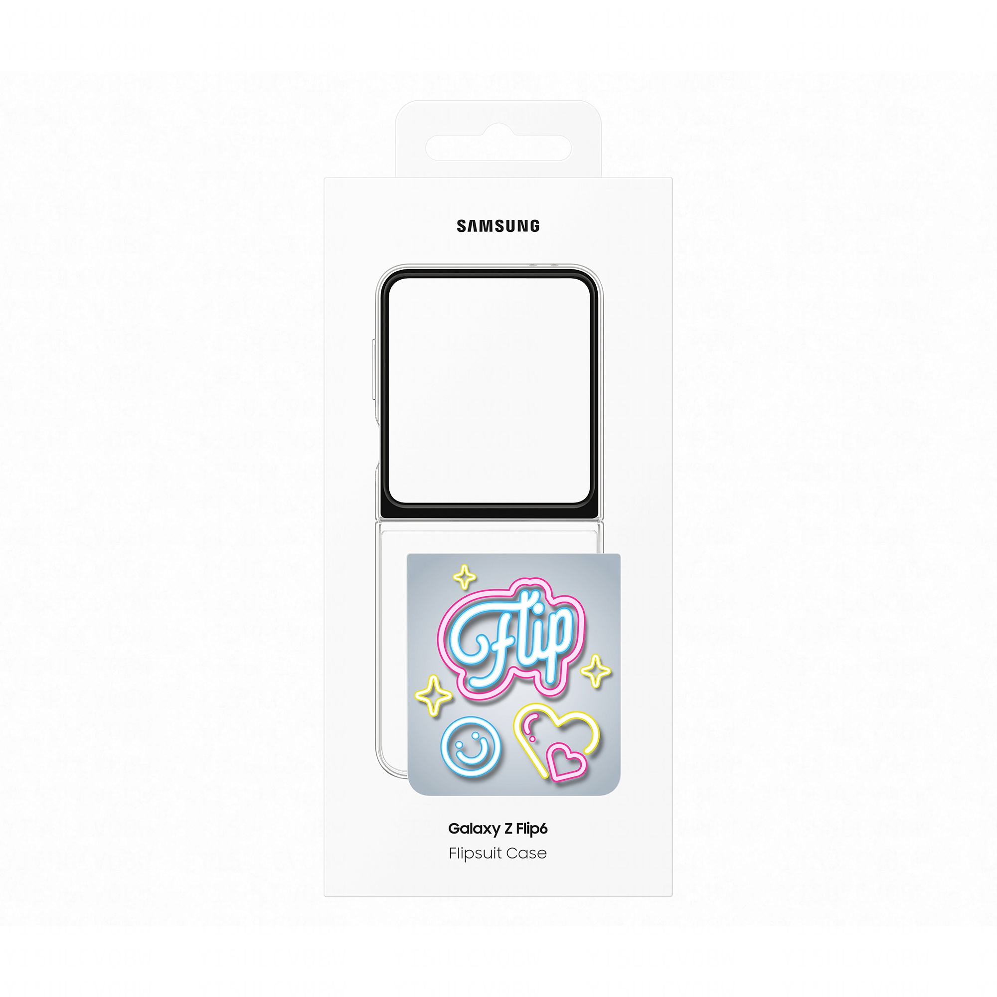 Samsung EF-ZF741CTEGWW mobile phone case 17 cm (6.7) Cover Transparent