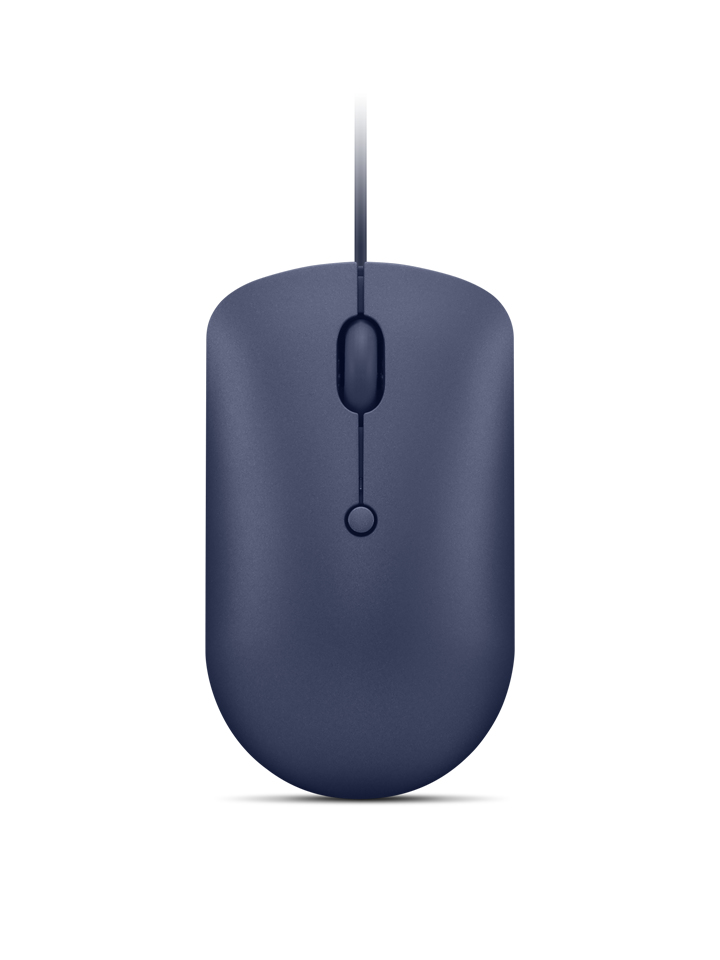 Lenovo GY51D20878 - Beidhndig - Optisch - USB Typ-C - 2400 DPI - Blau