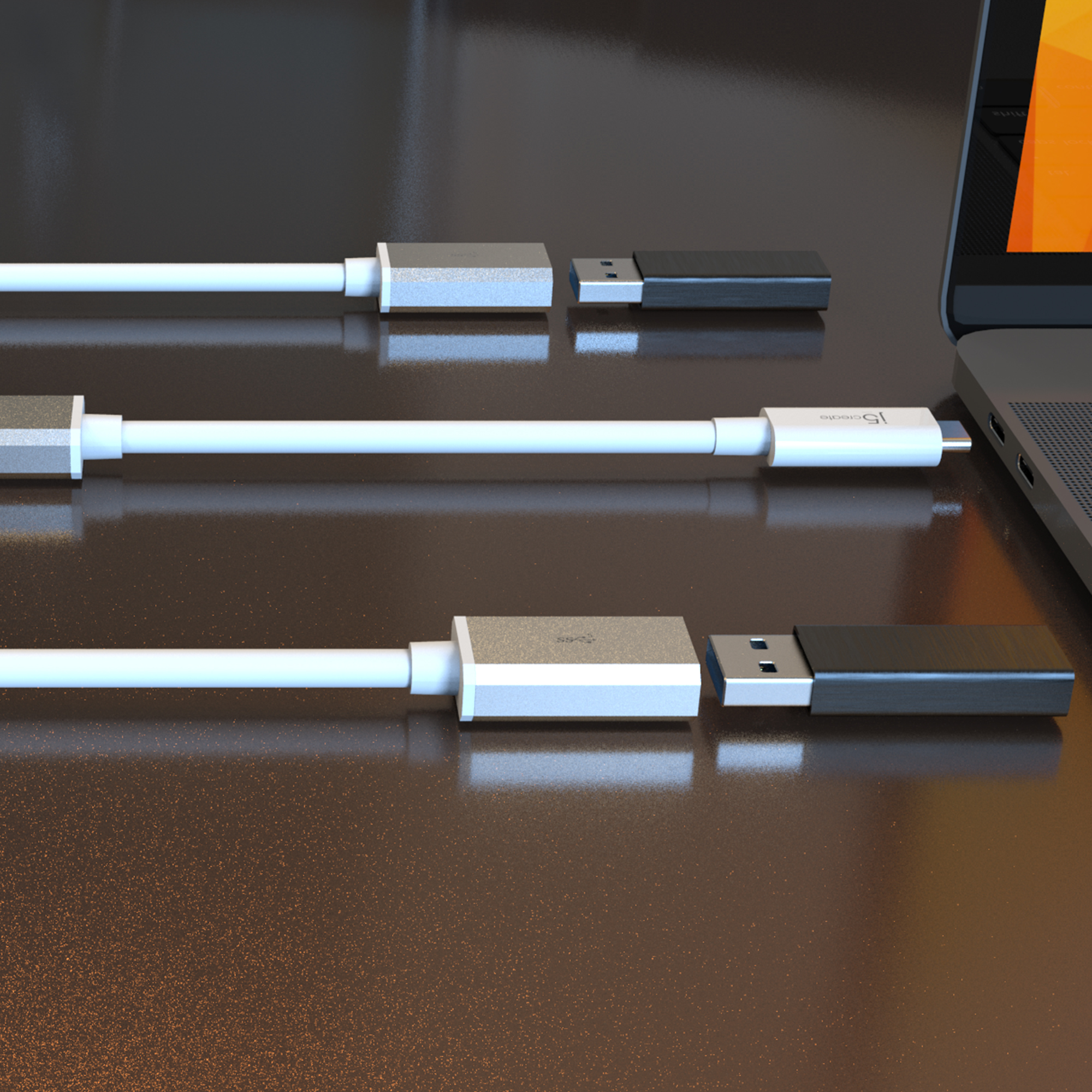 j5create JUCX05-N Adaptateur USB-C� 3.1 vers USB Type-A