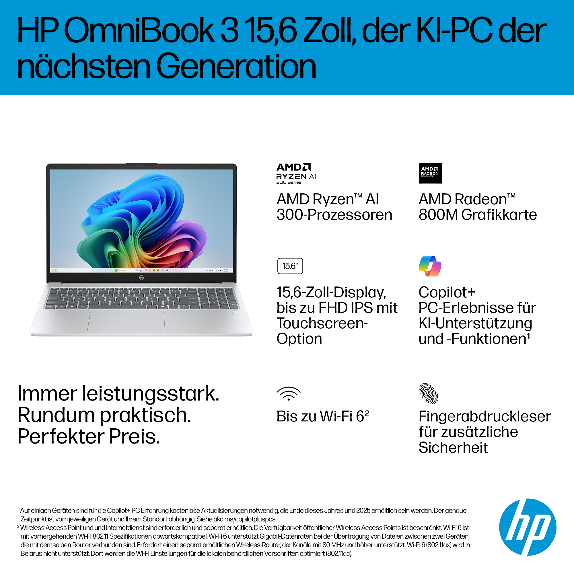 HP OmniBook C94HNEA - 15,6 Notebook - 2 GHz 39,6 cm