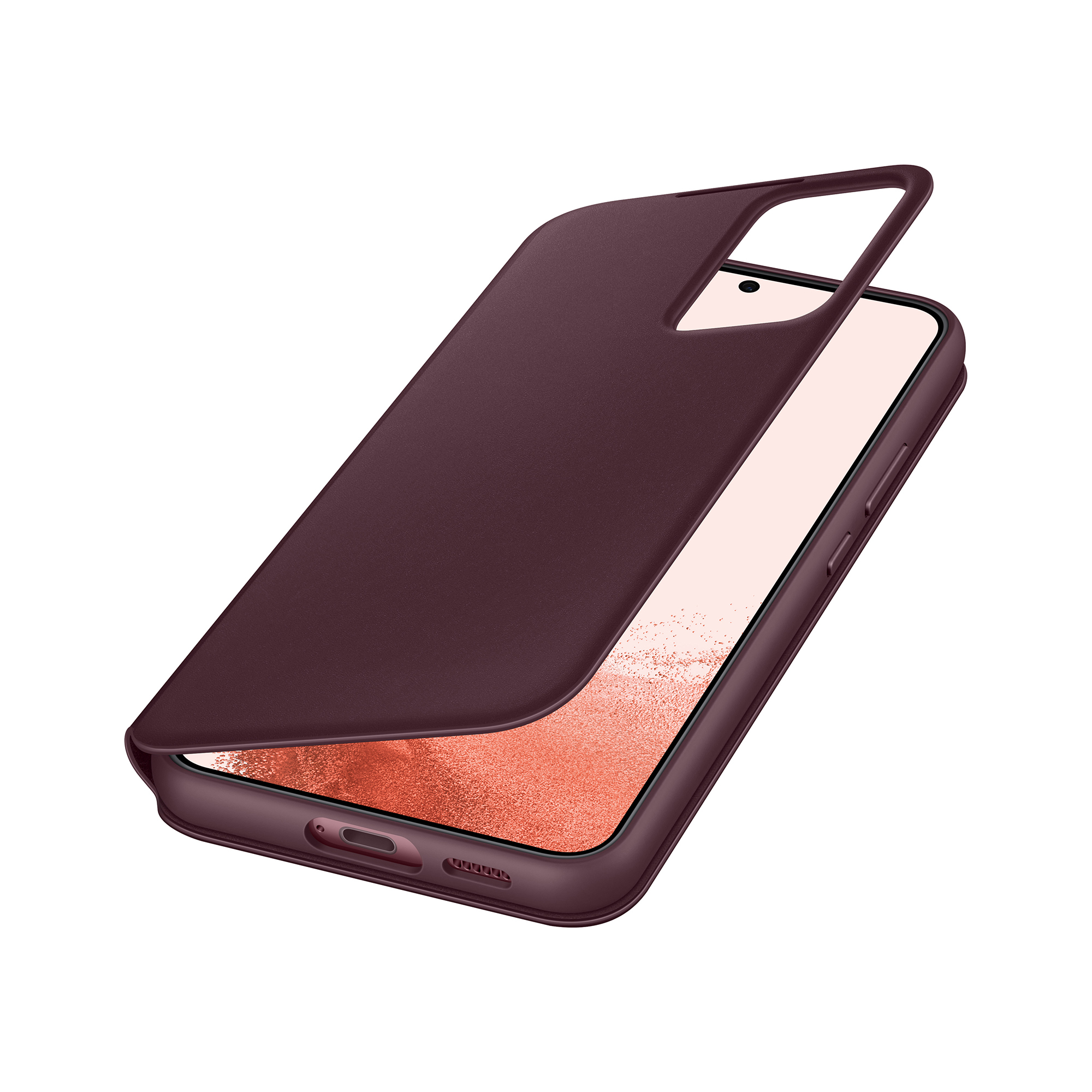 Samsung EF-ZS906C mobile phone case 16.8 cm (6.6) Flip case Burgundy
