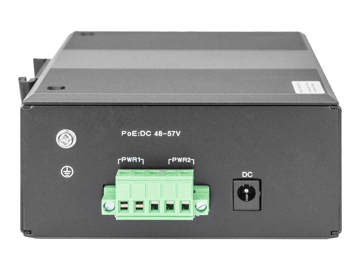 Digitus Industrial 7 Port Gigabit PoE Switch, Unmanaged
