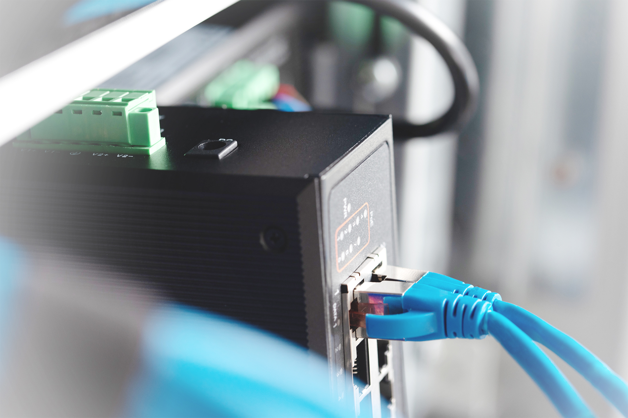Digitus Industrial 7 Port Gigabit PoE Switch, Unmanaged