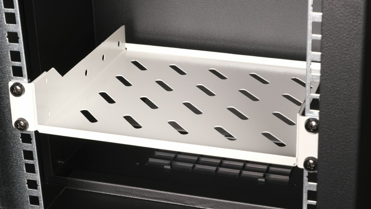 Equip Fachboden fest 10 fr Serverschrnke 1U 20cm gr