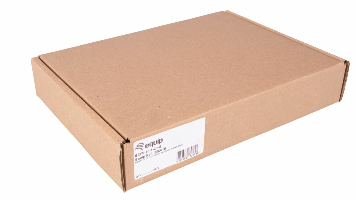 Equip Fachboden fest 10 fr Serverschrnke 1U 20cm gr