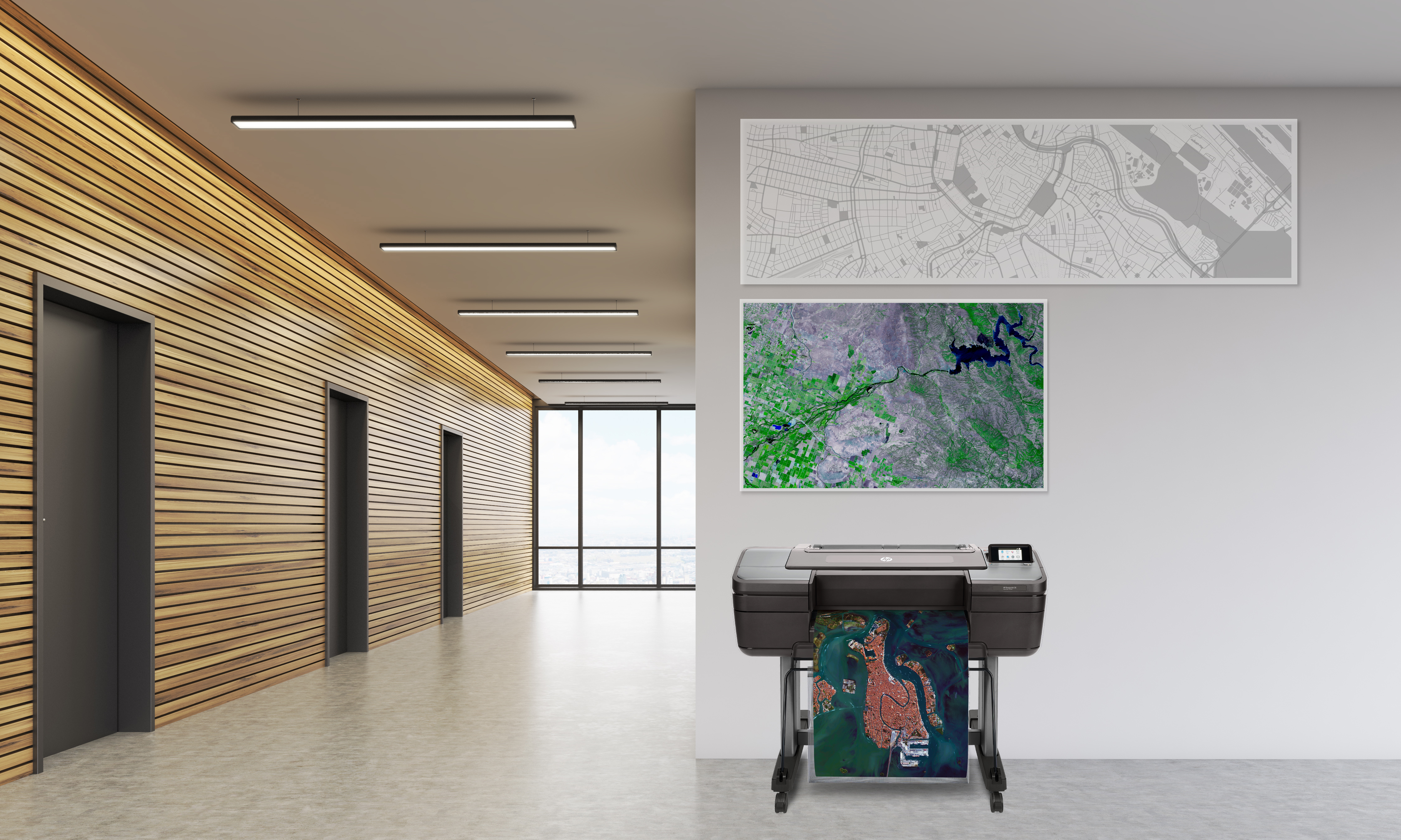 HP DesignJet Z6dr 44-in PostScript impresora de gran formato 2400 x 1200 DPI