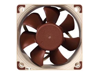 Noctua NF-A6X25 PWM sistema de refrigeraci�n para ordenador Ventilador 6 cm Marr�n, Blanco