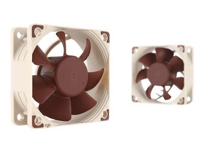 Noctua NF-A6X25 PWM sistema de refrigeraci�n para ordenador Ventilador 6 cm Marr�n, Blanco