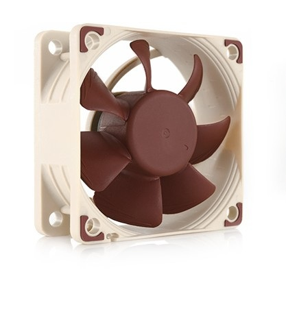 Noctua NF-A6X25 PWM sistema de refrigeraci�n para ordenador Ventilador 6 cm Marr�n, Blanco