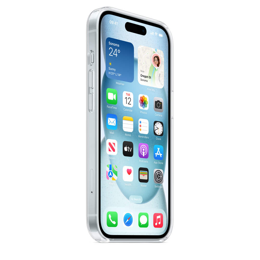 Apple MT203ZM/A coque de protection pour t�l�phones portables 15,5 cm (6.1) Housse Transparent