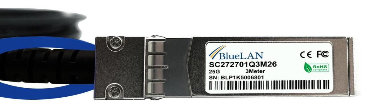 BlueOptics SFP28-DAC-2M kompatibles BlueLAN DAC SFP28 SC272701Q2M30