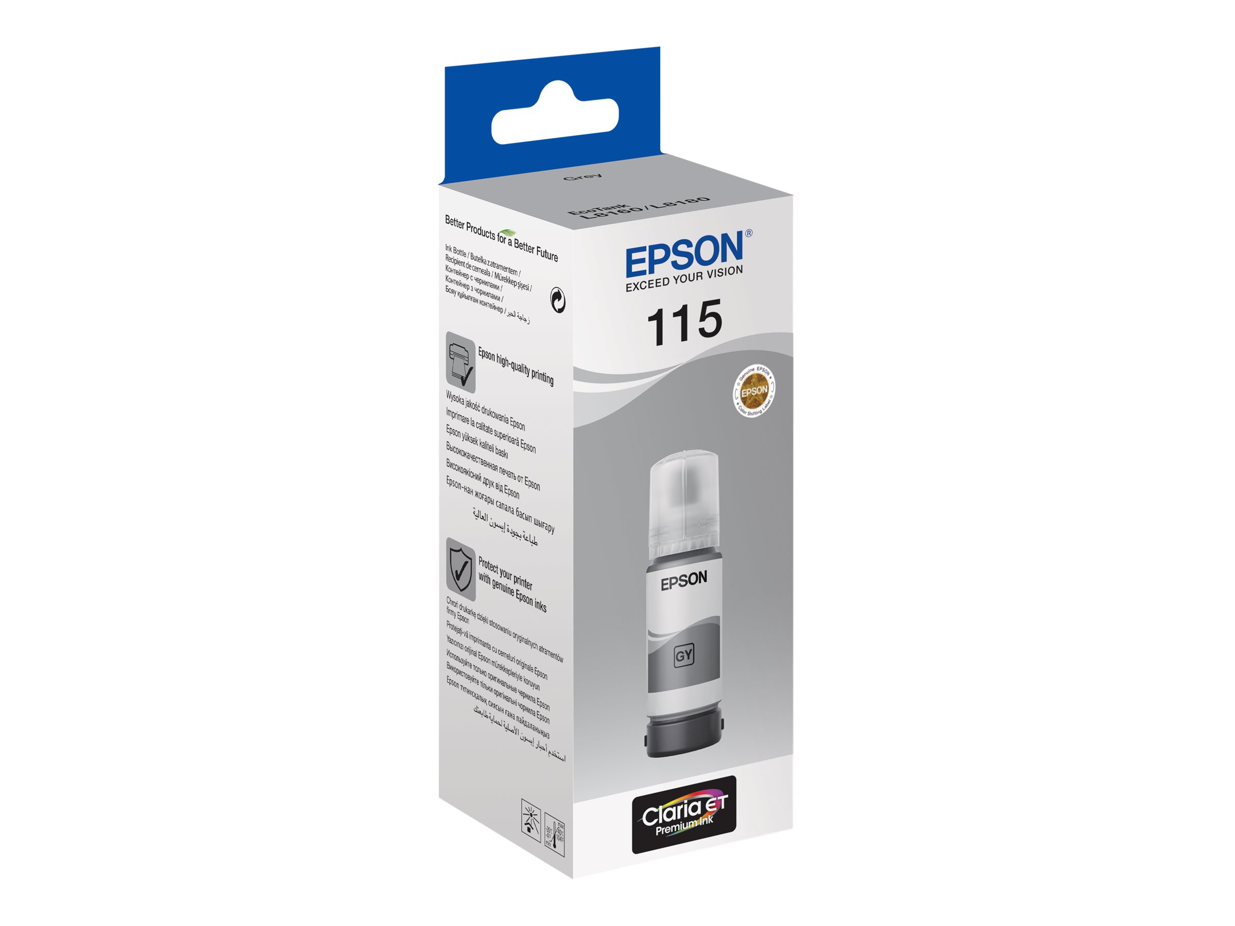 Epson 15 EcoTank ink cartridge 1 pc(s) Original Grey
