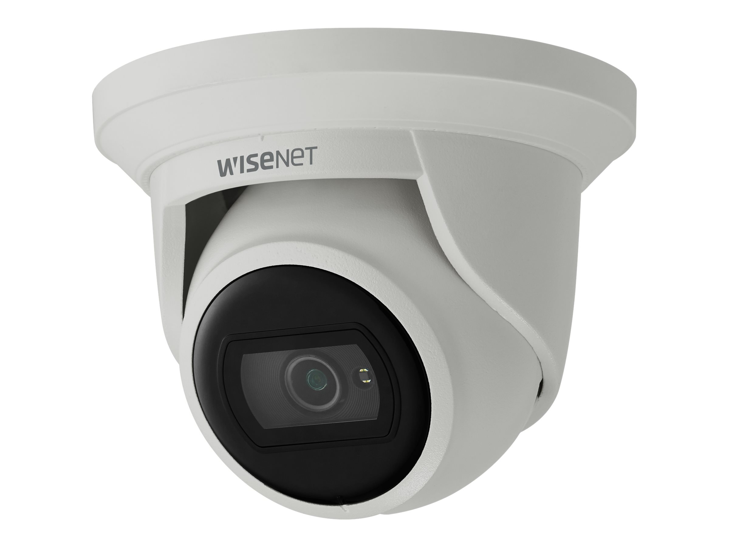 Hanwha Techwin WISENET A SERIES NETWORK IR 4MP TURRET FLATEYE POE CAMERA, 3MM FIXED FOCAL LENS,