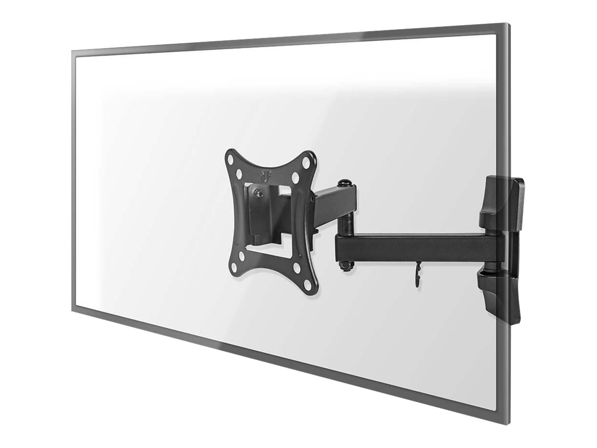 Nedis TVWM1510BK - Klammer - Voll beweglich - f�r TV - Stahl - Schwarz - Bildschirmgr��e: 33-68.6 cm (13-27)