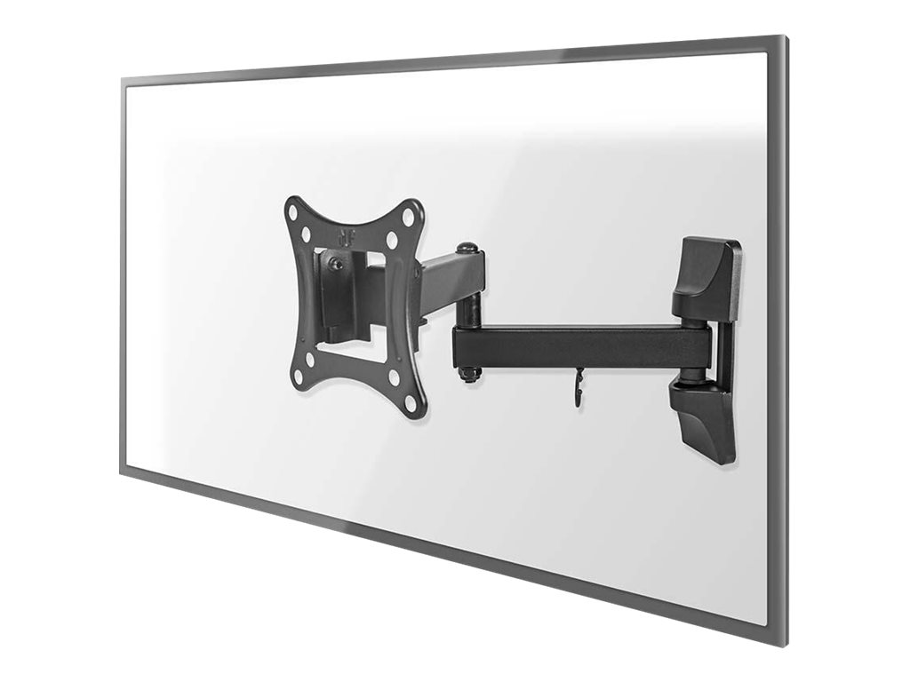 Nedis TVWM1510BK - Klammer - Voll beweglich - f�r TV - Stahl - Schwarz - Bildschirmgr��e: 33-68.6 cm (13-27)