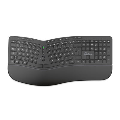 MediaRange MROS279 tastiera Casa/ufficio RF Wireless QWERTZ Tedesco Nero