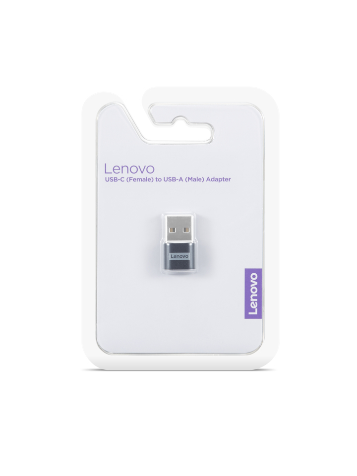Lenovo USB-Adapter - 24 pin USB-C (W) zu USB Typ A (M)
