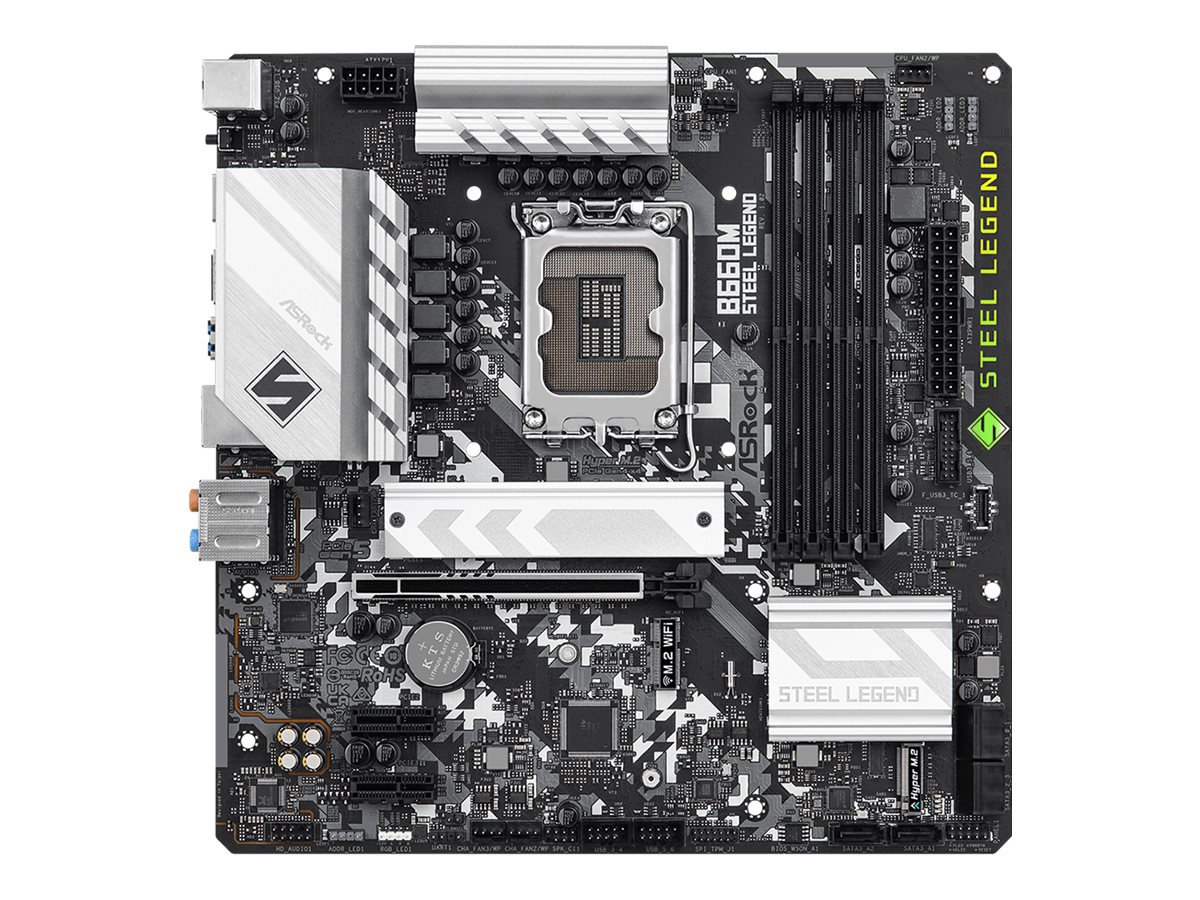 Asrock B660M Steel Legend Intel B660 LGA 1700 micro ATX