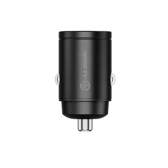 ALOGIC CRCC30 Caricabatterie per dispositivi mobili Cuffie, Auricolare, Smartphone, Orologio intelligente, Tablet Grigio Accendisigari Ricarica rapida Auto