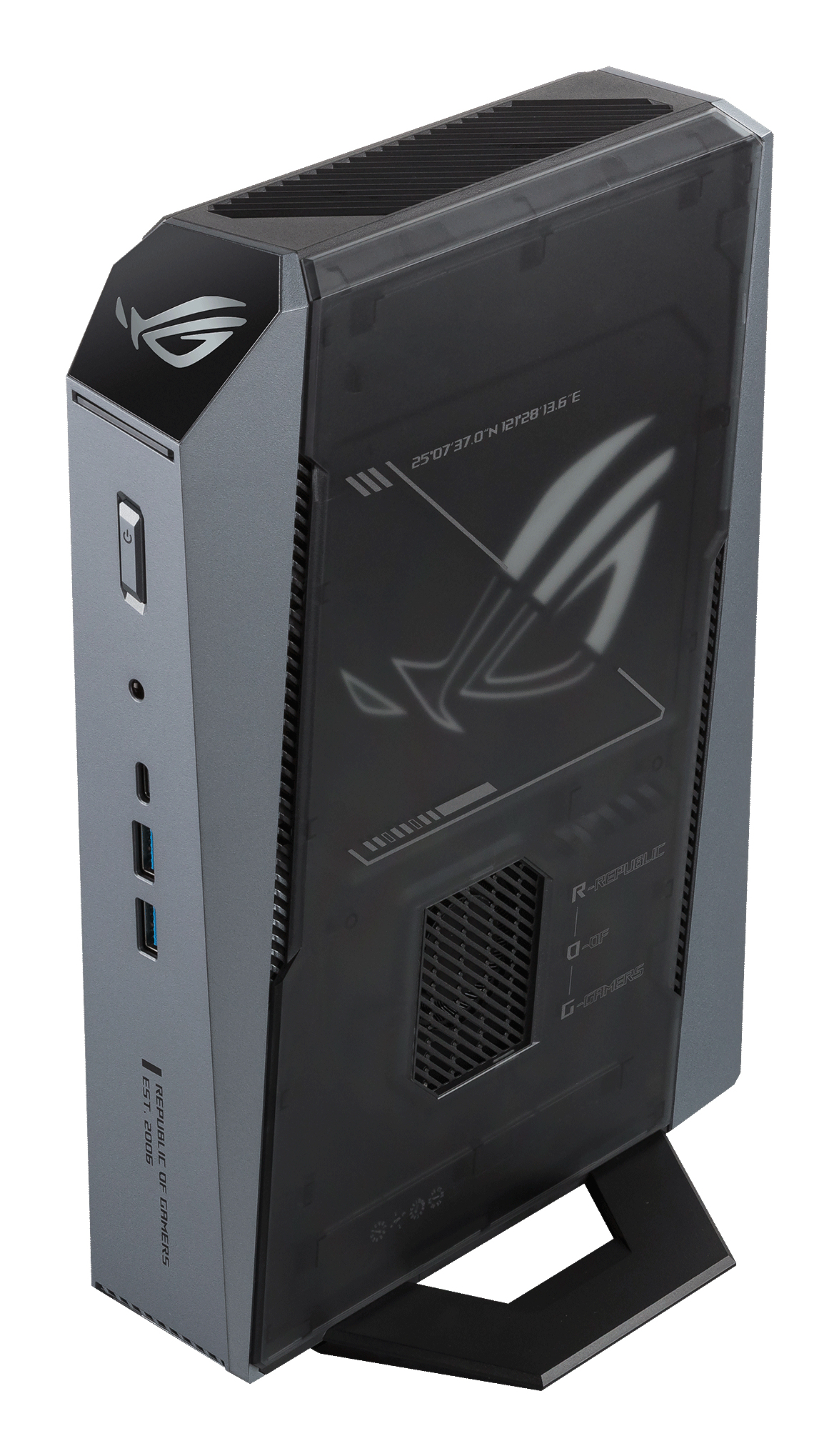 ASUS ROG GR70-N90039AN AMD Ryzen 9 9955HX 32 GB DDR5-SDRAM 1 TB SSD NVIDIA GeForce RTX 5070 Windows 11 Home Mini PC PC Negro
