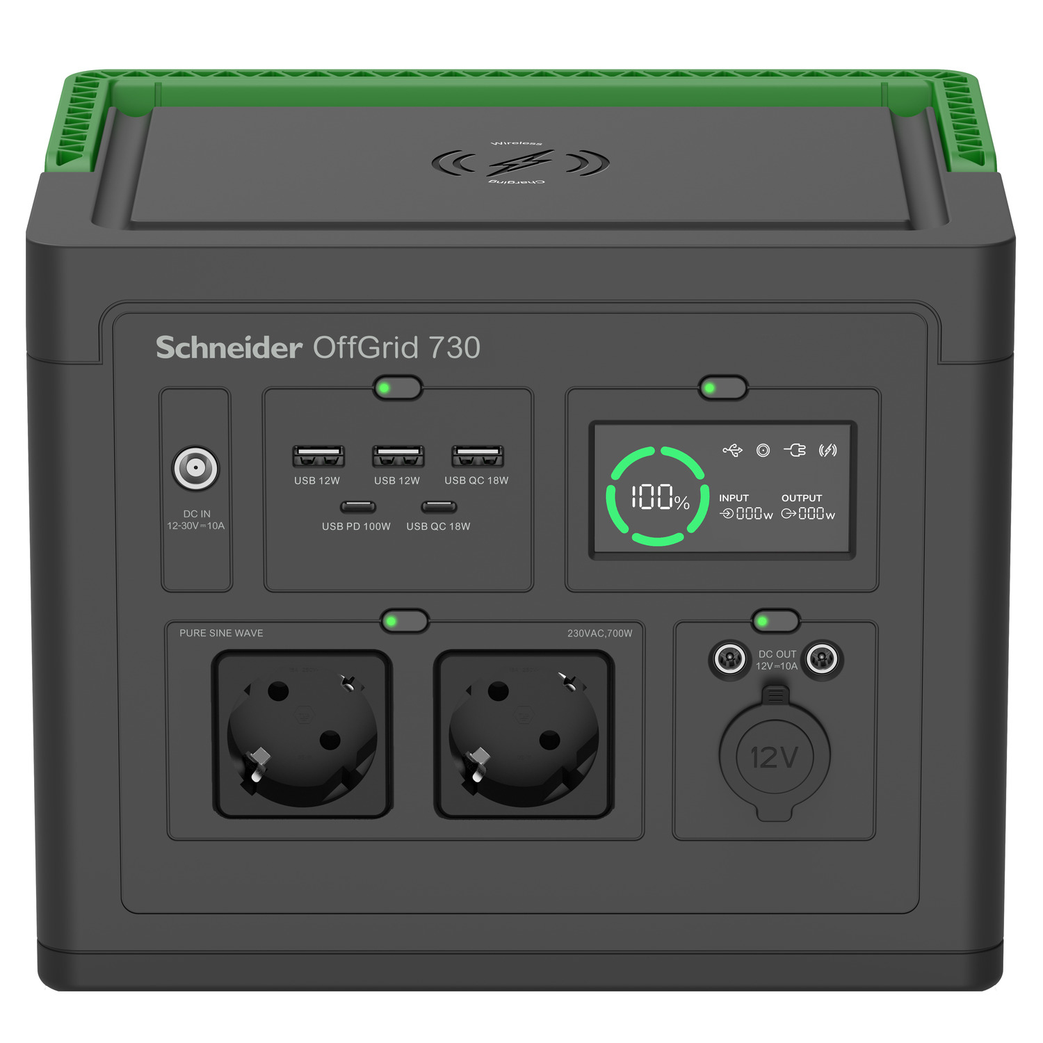 APC PPS730-GR station dalimentation portable Lithium-Ion (Li-Ion) 6,4 kg