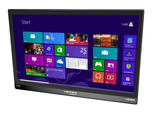 Hannspree HT161HNB pantalla para PC 39,6 cm (15.6) 1366 x 768 Pixeles HD LED Pantalla t�ctil Mesa Negro