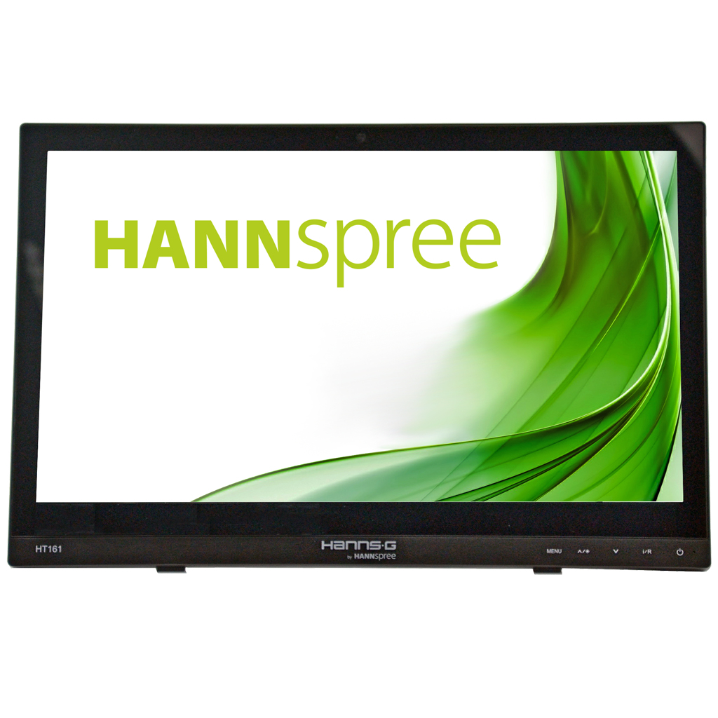 Hannspree HT161HNB pantalla para PC 39,6 cm (15.6) 1366 x 768 Pixeles HD LED Pantalla t�ctil Mesa Negro