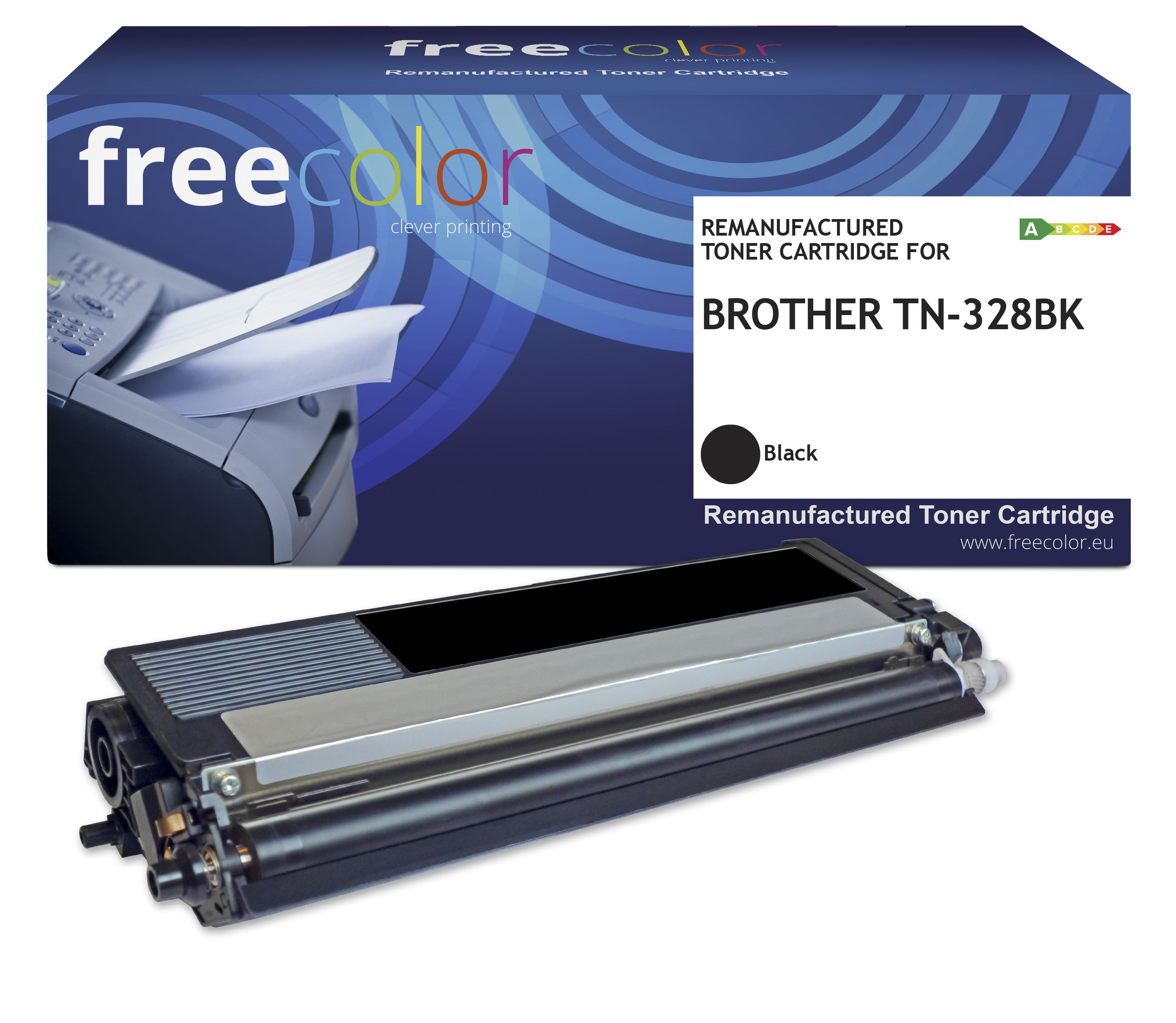 Freecolor K15450F7 cartucho de t�ner 1 pieza(s) Compatible Negro