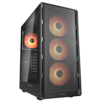 Cougar Gehuse Midi-Tower Airface Pure PRO ARGB Schwarz - Midi/Minitower - ATX