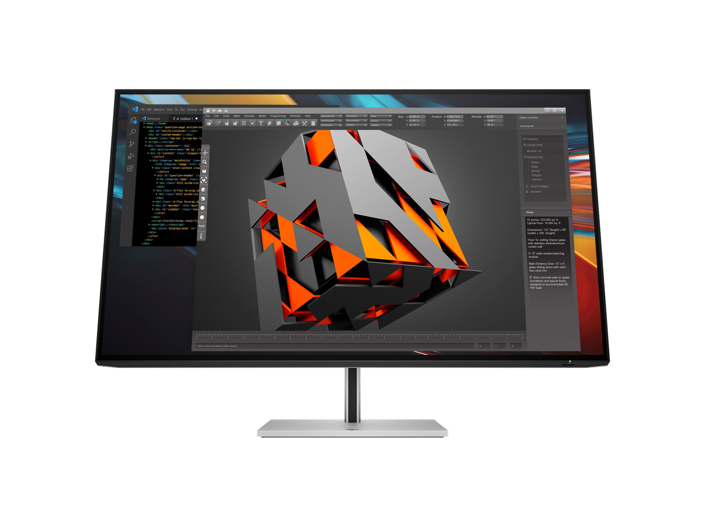 HP Monitor 4K serie 7 Pro de 31,5 pulgadas Thunderbolt 4 - 732pk