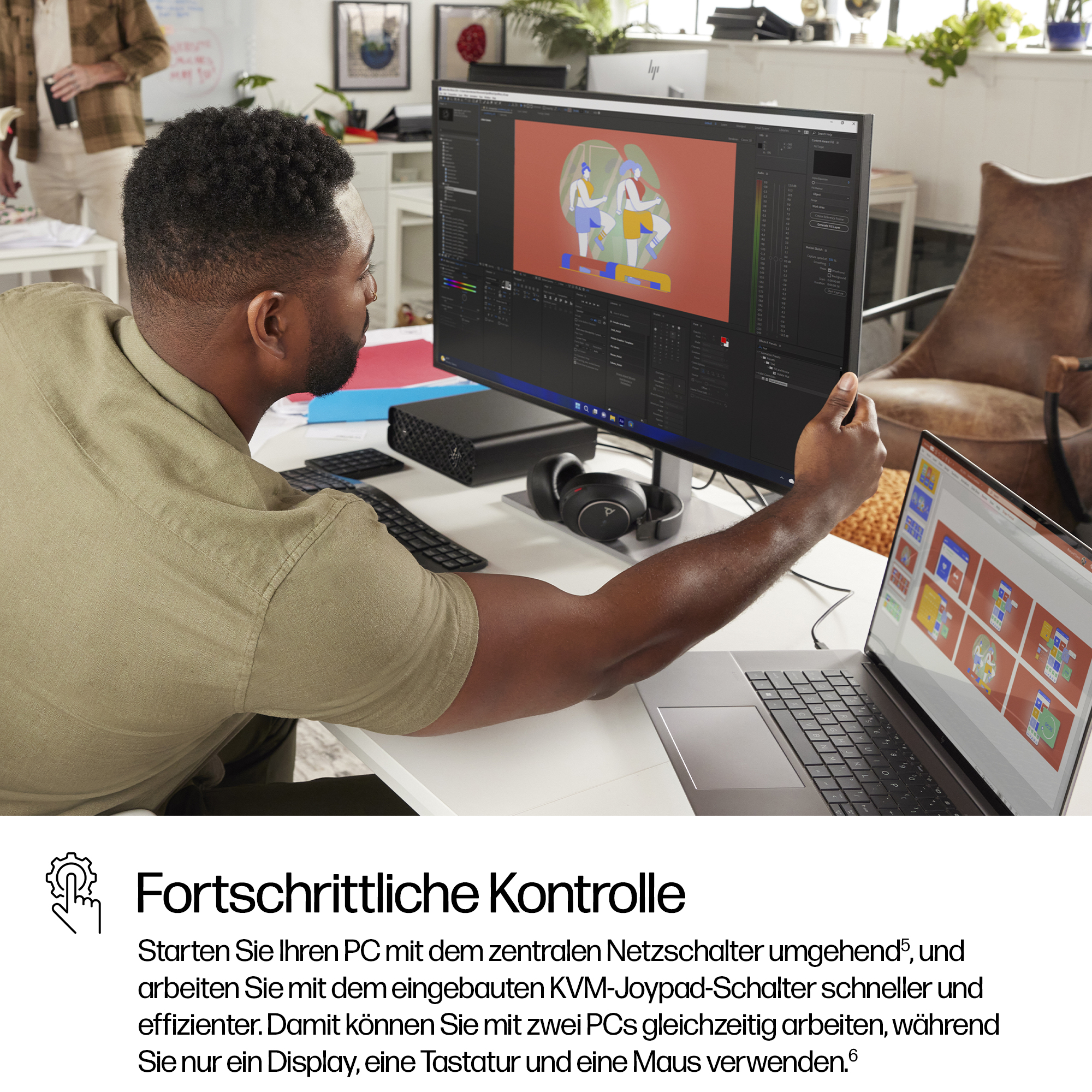 HP Monitor 4K serie 7 Pro de 31,5 pulgadas Thunderbolt 4 - 732pk