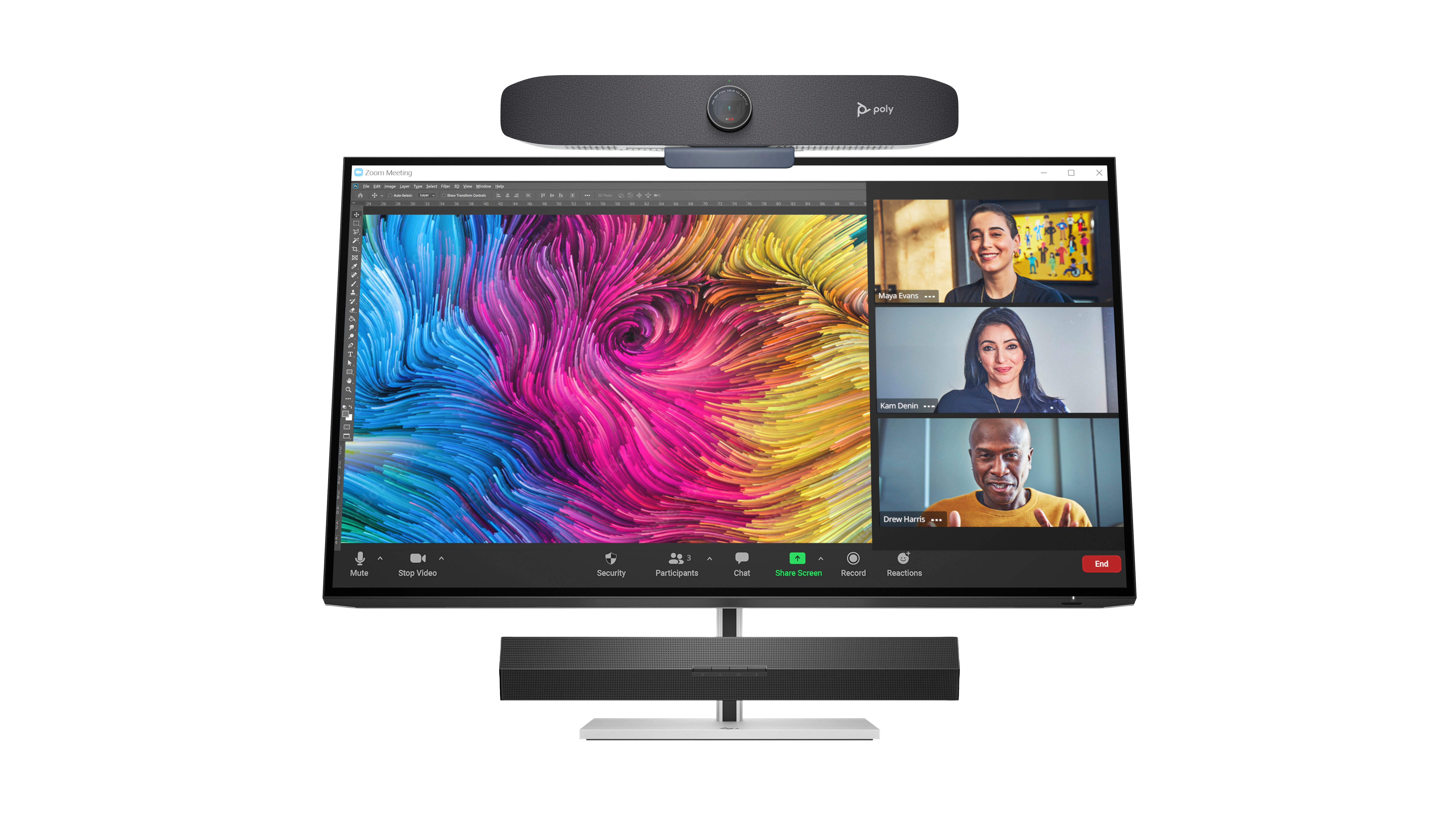 HP Monitor 4K serie 7 Pro de 31,5 pulgadas Thunderbolt 4 - 732pk