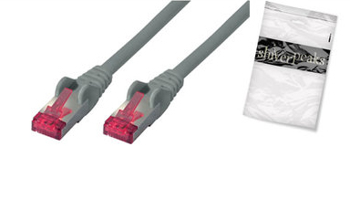 shiverpeaks BS75713-A networking cable Grey 3 m Cat6a S/FTP (S-STP)