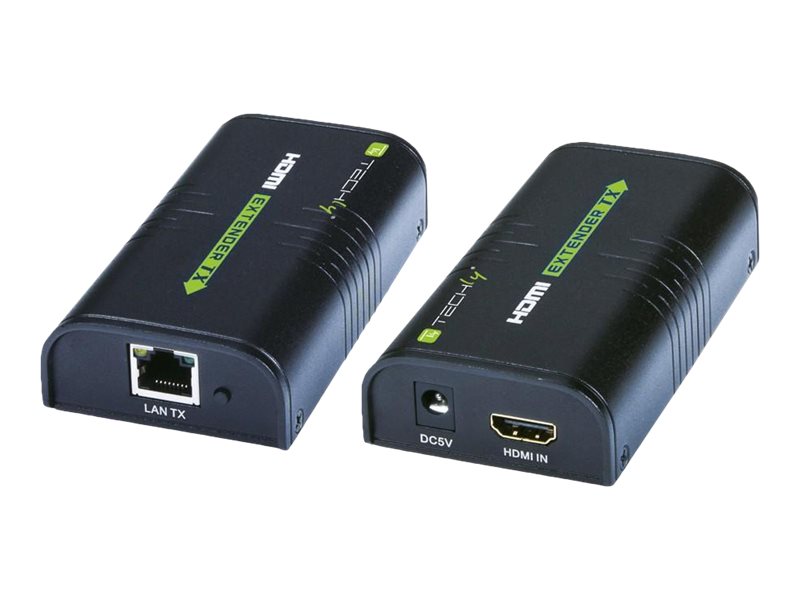 Techly Amplifier / Splitter HDMI Over IP Network