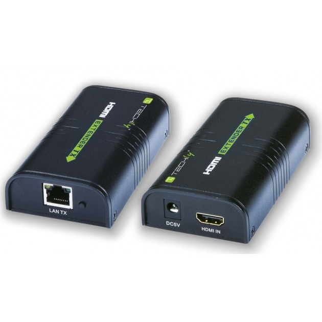 Techly Amplifier / Splitter HDMI Over IP Network