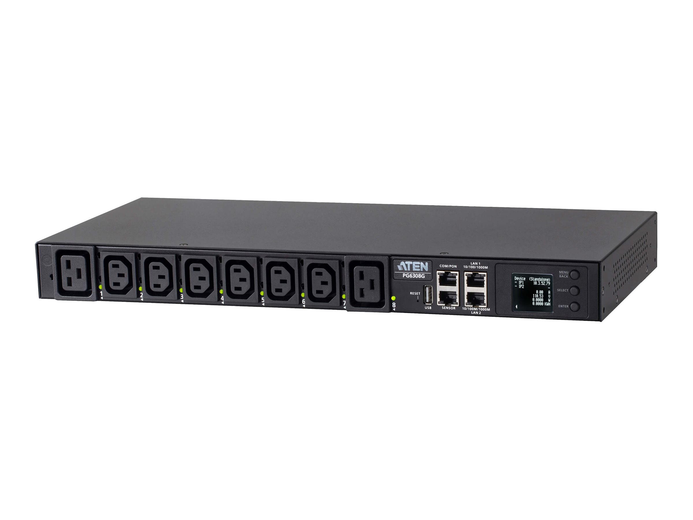 ATEN PG series PG6308G - Stromverteilungseinheit (Rack - einbauf�hig)