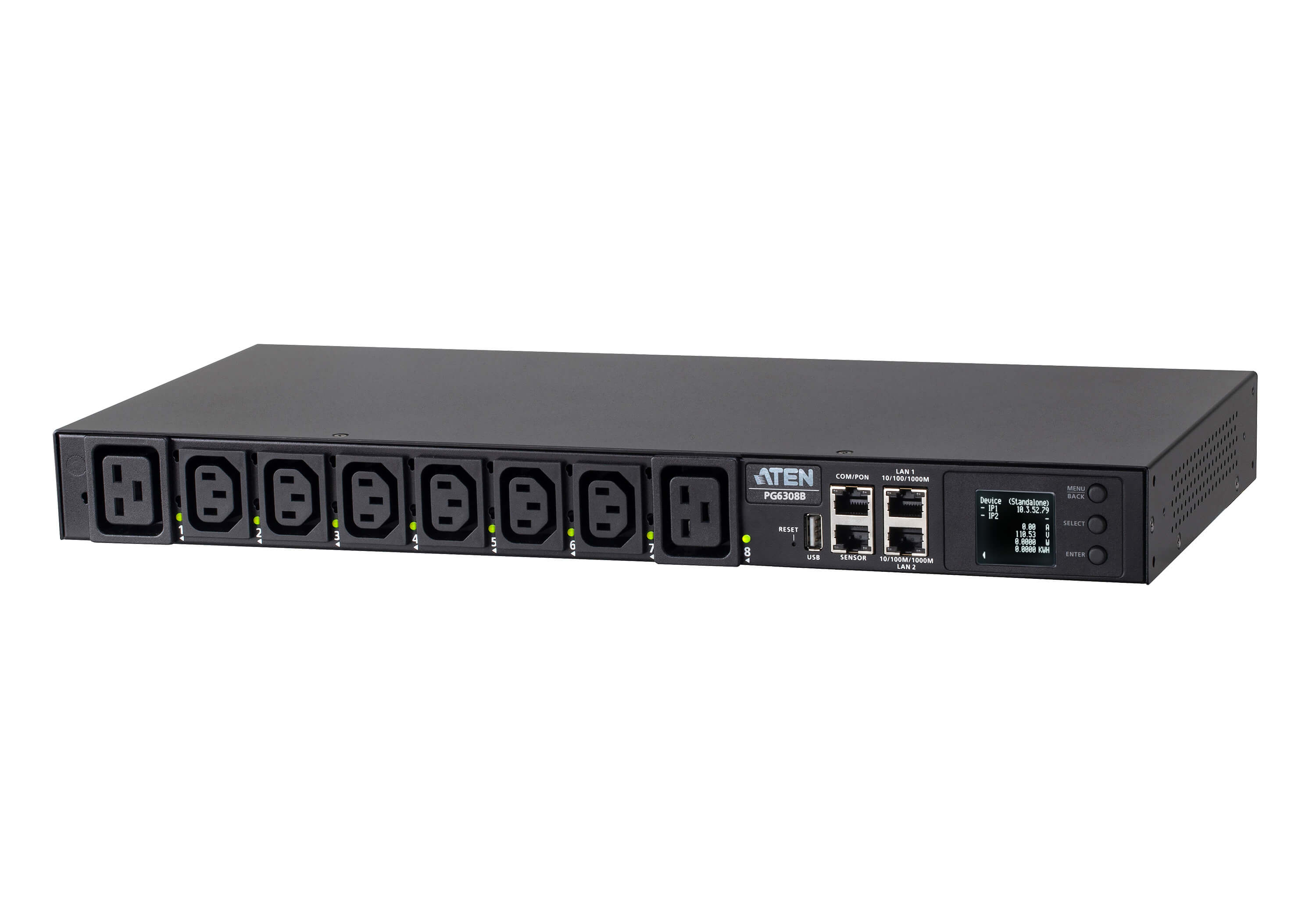 ATEN PG series PG6308G - Stromverteilungseinheit (Rack - einbauf�hig)