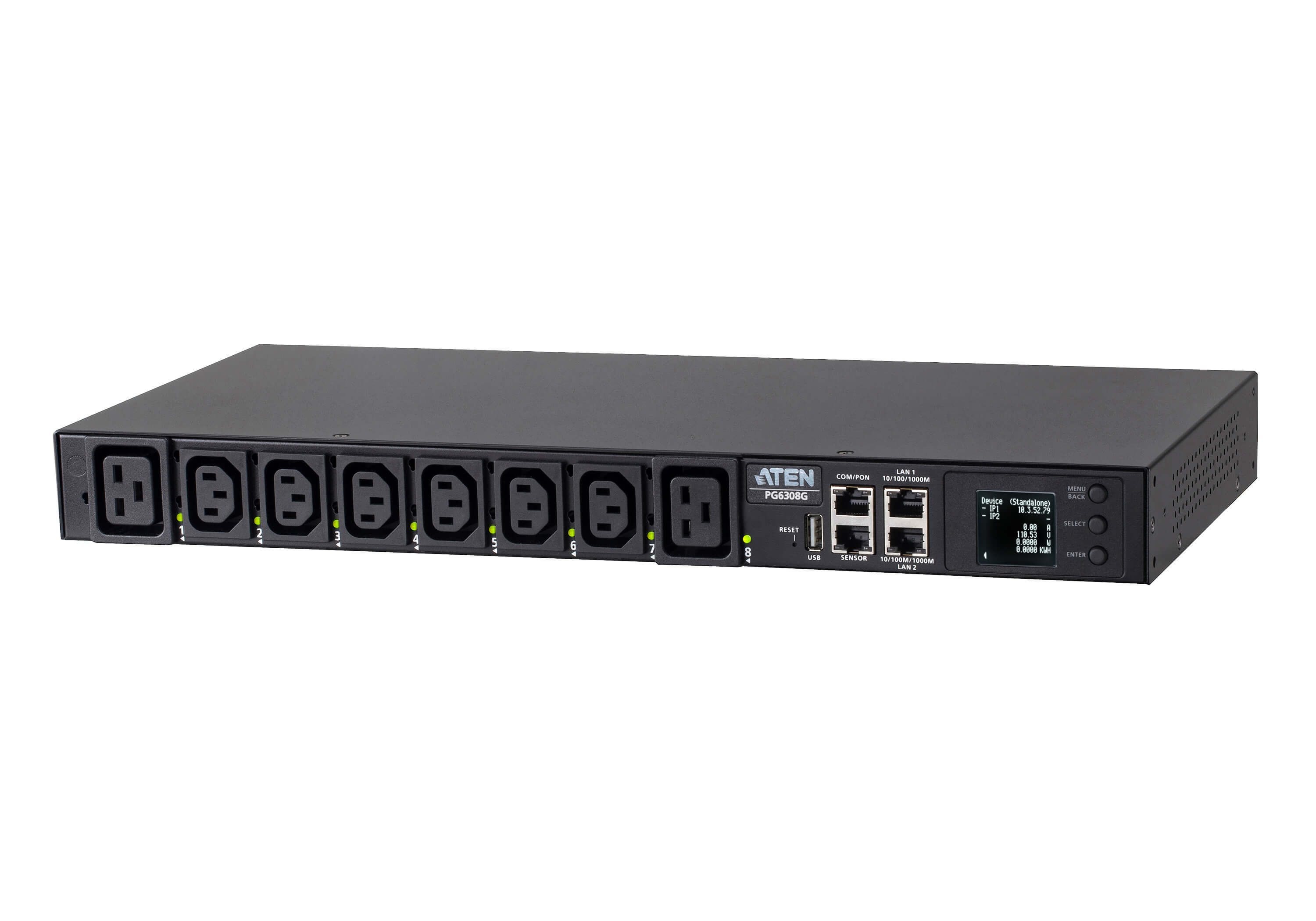 ATEN PG series PG6308G - Stromverteilungseinheit (Rack - einbauf�hig)