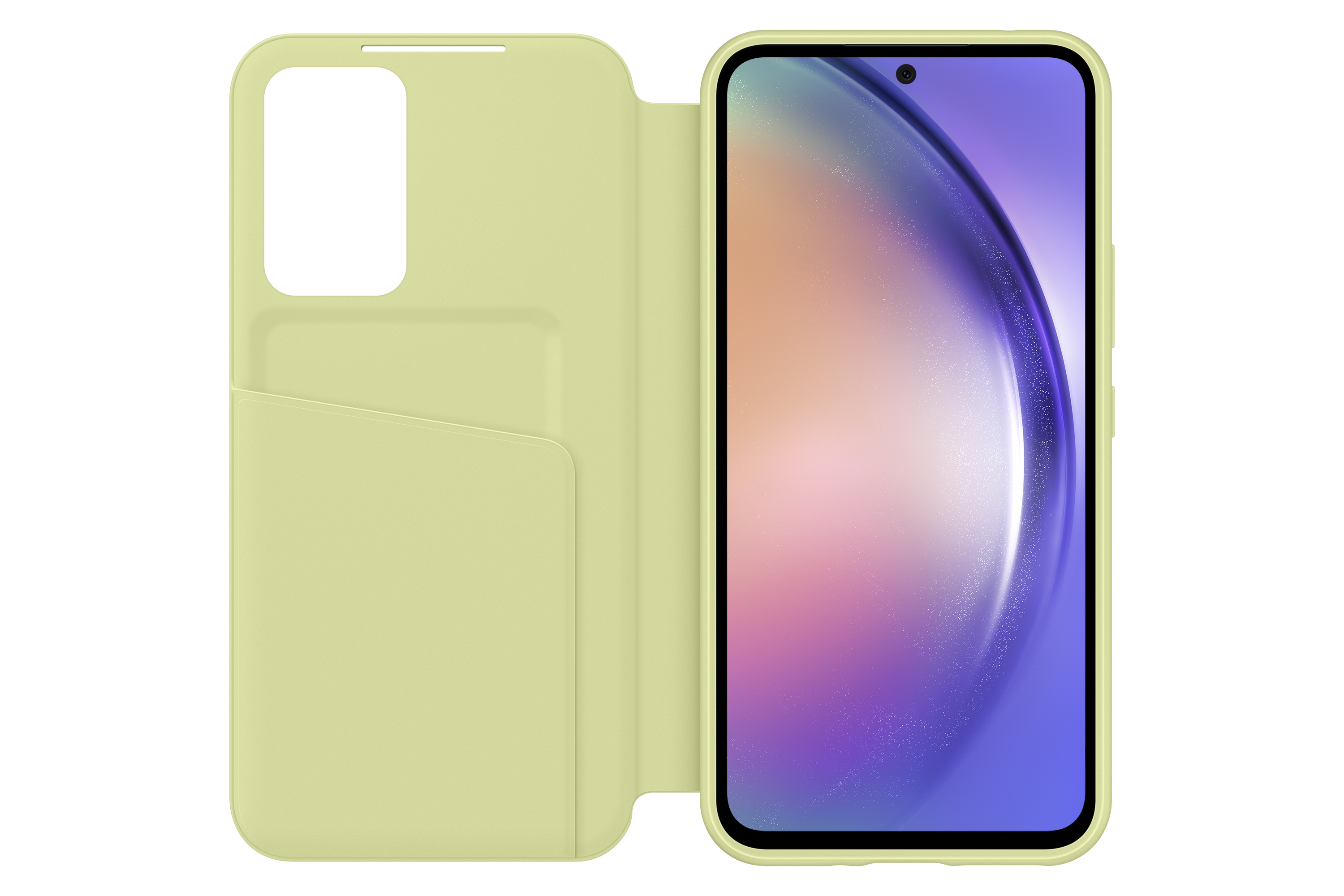 Samsung EF-ZA546 mobile phone case 16.3 cm (6.4) Wallet case Lime