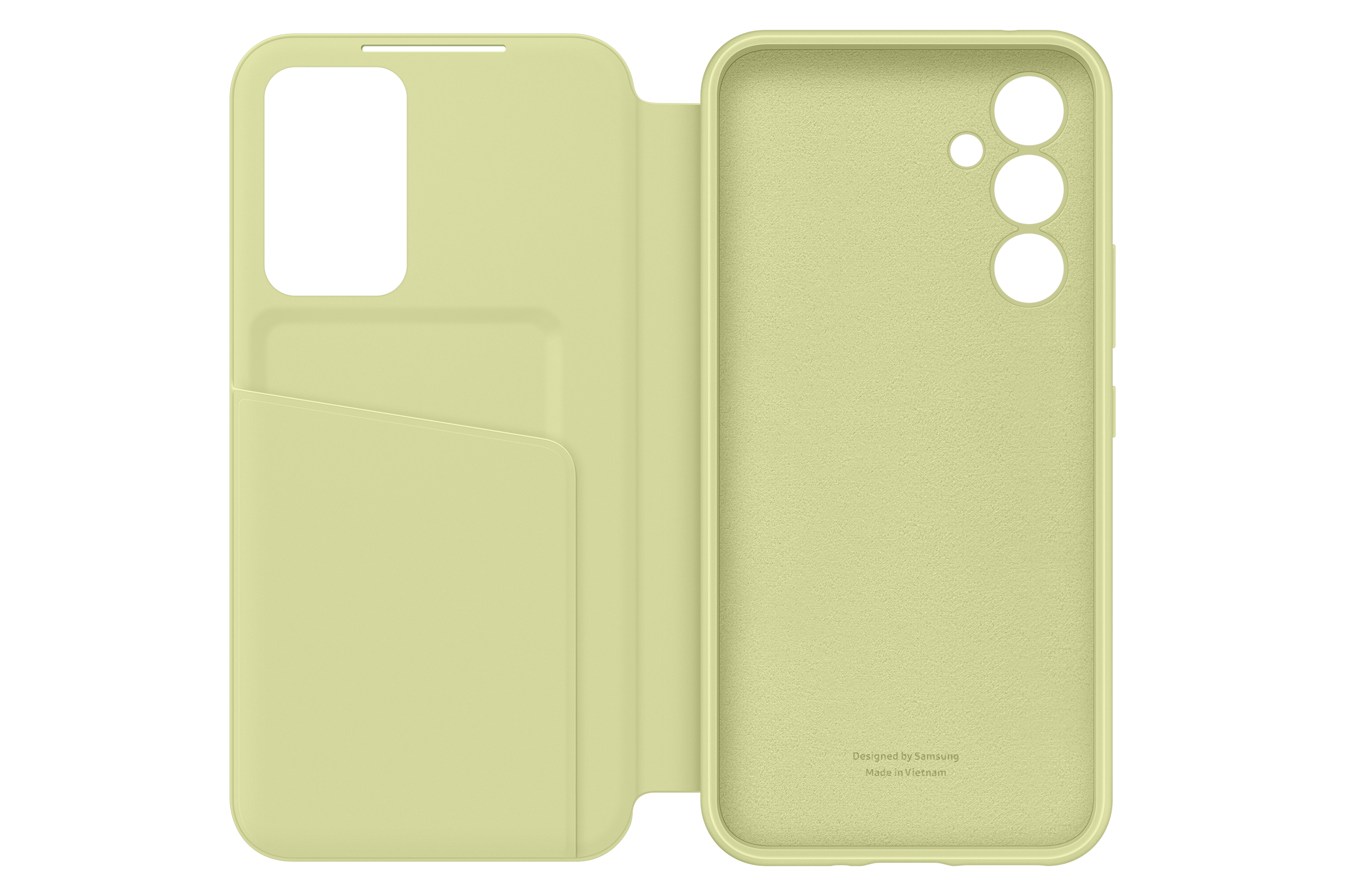 Samsung EF-ZA546 mobile phone case 16.3 cm (6.4) Wallet case Lime