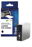 freecolor Patrone Canon PGI-2500XL black remanufactured - Wiederaufbereitet - Kompatibel