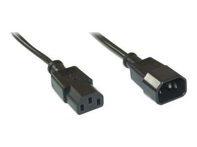 InLine 16632A cable de transmisin Negro 2 m